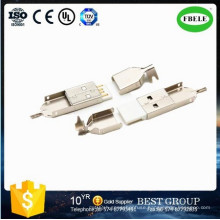 USB Plug Male Connector Mini USB Receptacle (FBELE)